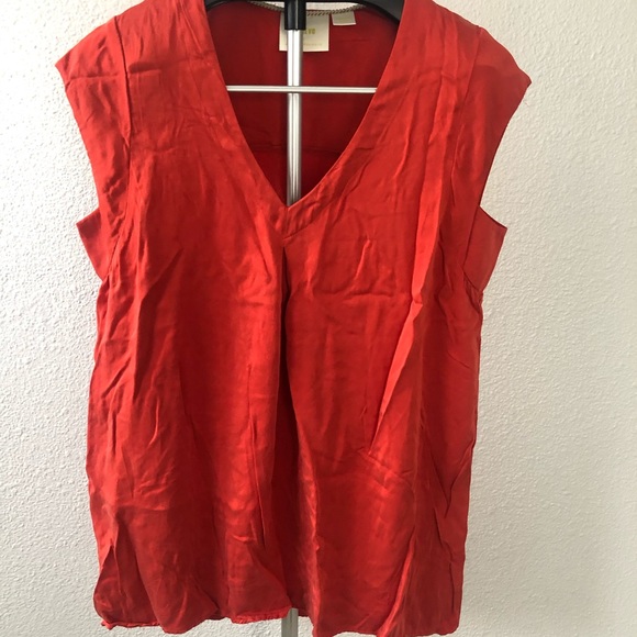 Anthropologie Maeve Ally Cupro Tunic Top - Picture 4 of 9
